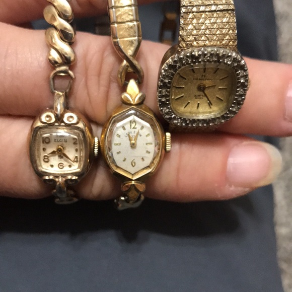 Three Used Watches-ELGIN & HAMILTON - Picture 7 of 7